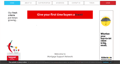 Desktop Screenshot of mortgagesupport.net