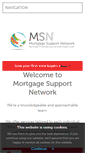 Mobile Screenshot of mortgagesupport.net